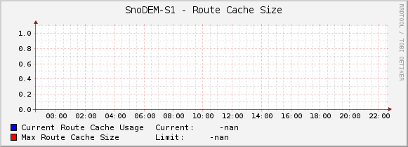 SnoDEM-S1 - Route Cache Size