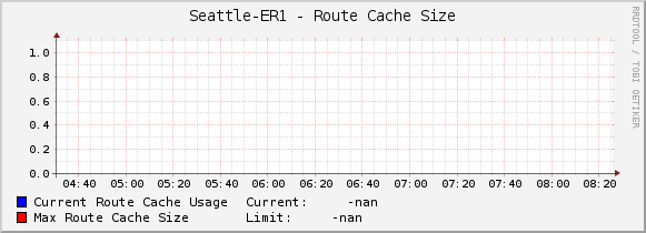 Seattle-ER1 - Route Cache Size