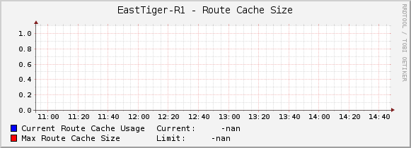 EastTiger-R1 - Route Cache Size