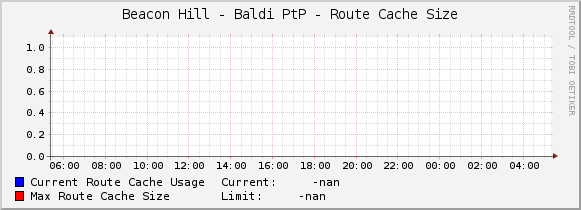 Beacon Hill - Baldi PtP - Route Cache Size